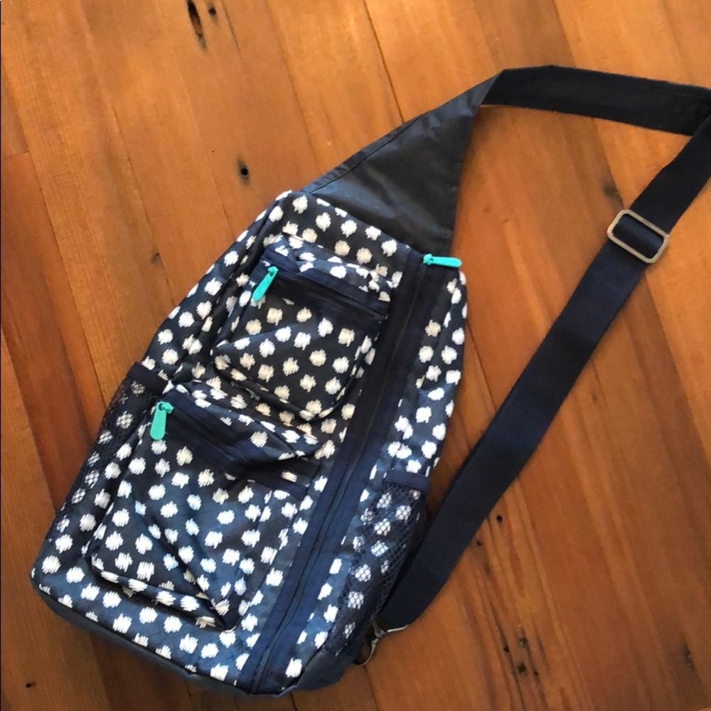 Navy blue sling
